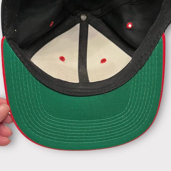 VINTAGE NBA Chicago Bulls Three-Peat World Championship ‘91 ‘92 ‘93 SnapBack hat - Picture 6 of 8